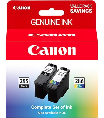 Amazon.com: Canon PG-295XL/CL-286XL Genuine Ink Value Pack (2